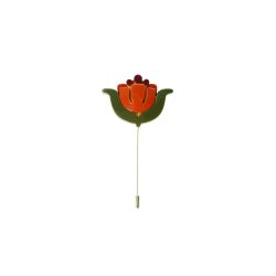BROOCH STEM PEQUI FLOWER