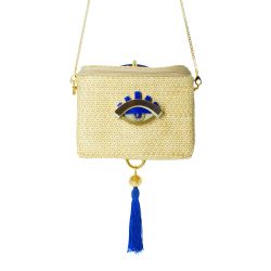 Alternative view of Bag Rafia S Eye Beige